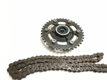 2022 Royal Enfield Int 650 Rear Sprocket & Drive Chain Pair OEM