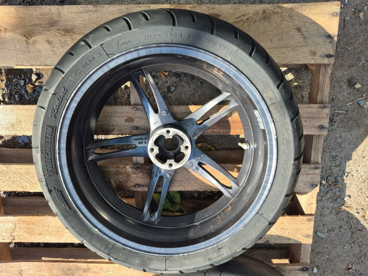 2008 Triumph Sprint St Wheel Rim & Tire Front & Rear *straight* OEM
