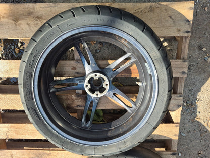 2008 Triumph Sprint St Wheel Rim & Tire Front & Rear *straight* OEM