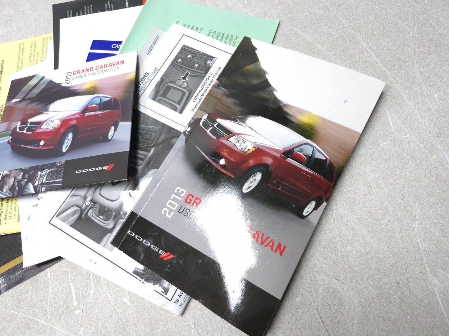 2013 Dodge Grand Caravan Owner's Manual Oem✅
