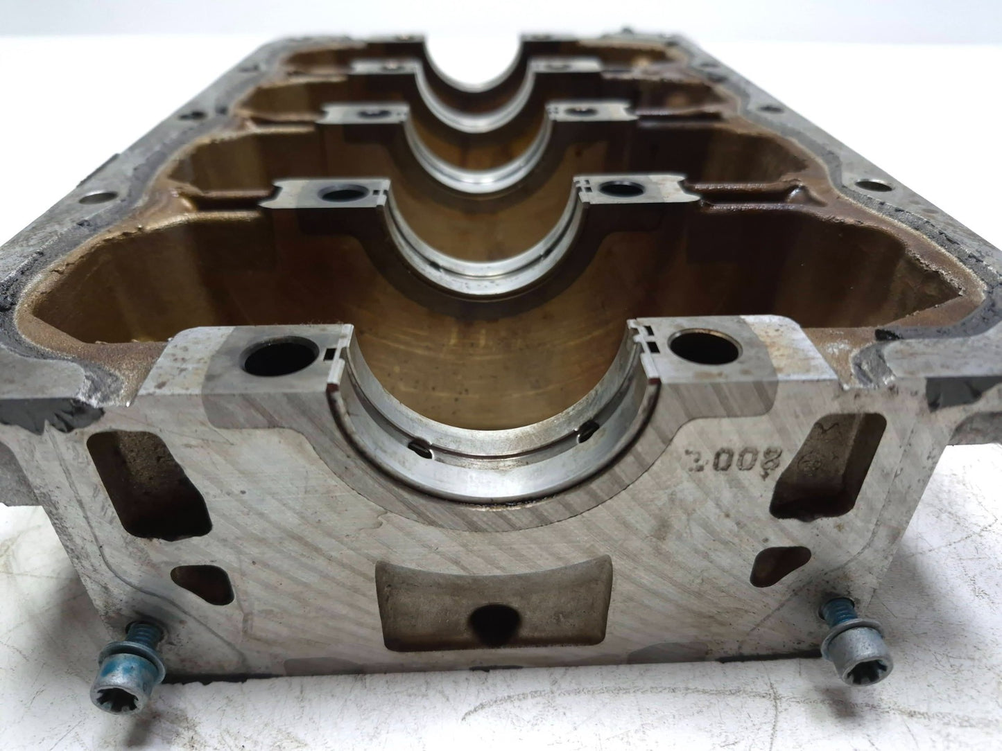 2014 Fiat 500l 1.4l Engine Crankshaft Housing 55251445 OEM