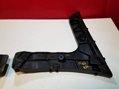 12 13 14 15 Audi A6 Rear Right & Left Bumper Guide Bracket 2pcs OEM