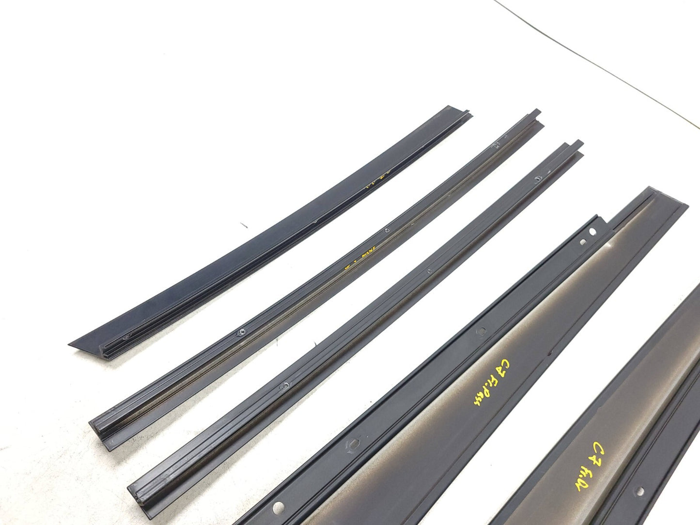 2007 - 2013 BMW X5 E70 Exterior Door Pillar Molding Trim Left & Right OEM