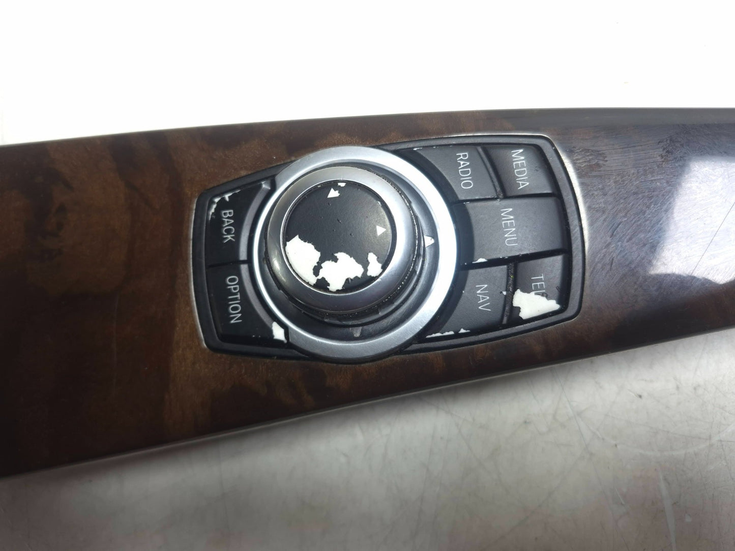2013 BMW 328i F30 Cic Nav Idrive Navigation Controller Knob & Trim OEM