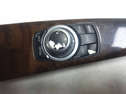 2013 BMW 328i F30 Cic Nav Idrive Navigation Controller Knob & Trim OEM