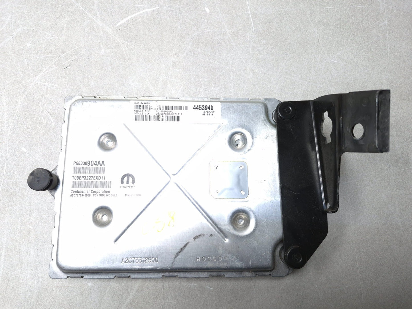 2018 Chrysler 300 Ecu Engine Control Module 3.6l OEM
