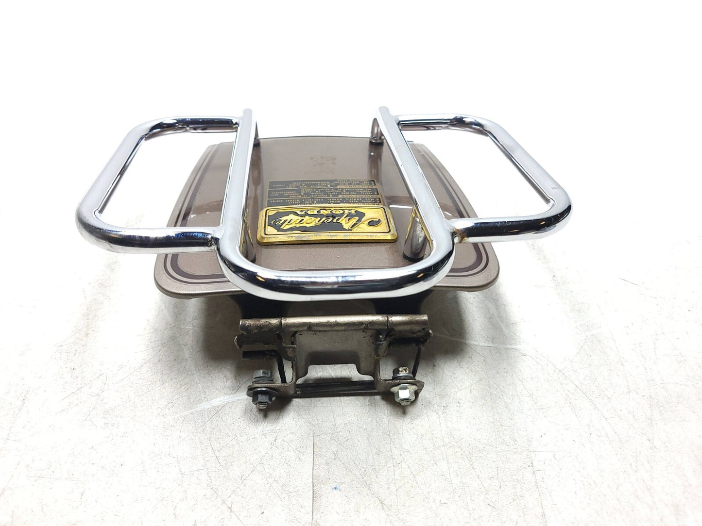 1984 - 1987 Honda Gl1200 Goldwing Gas Tank Upper Shelter Door Lid Cover  OEM