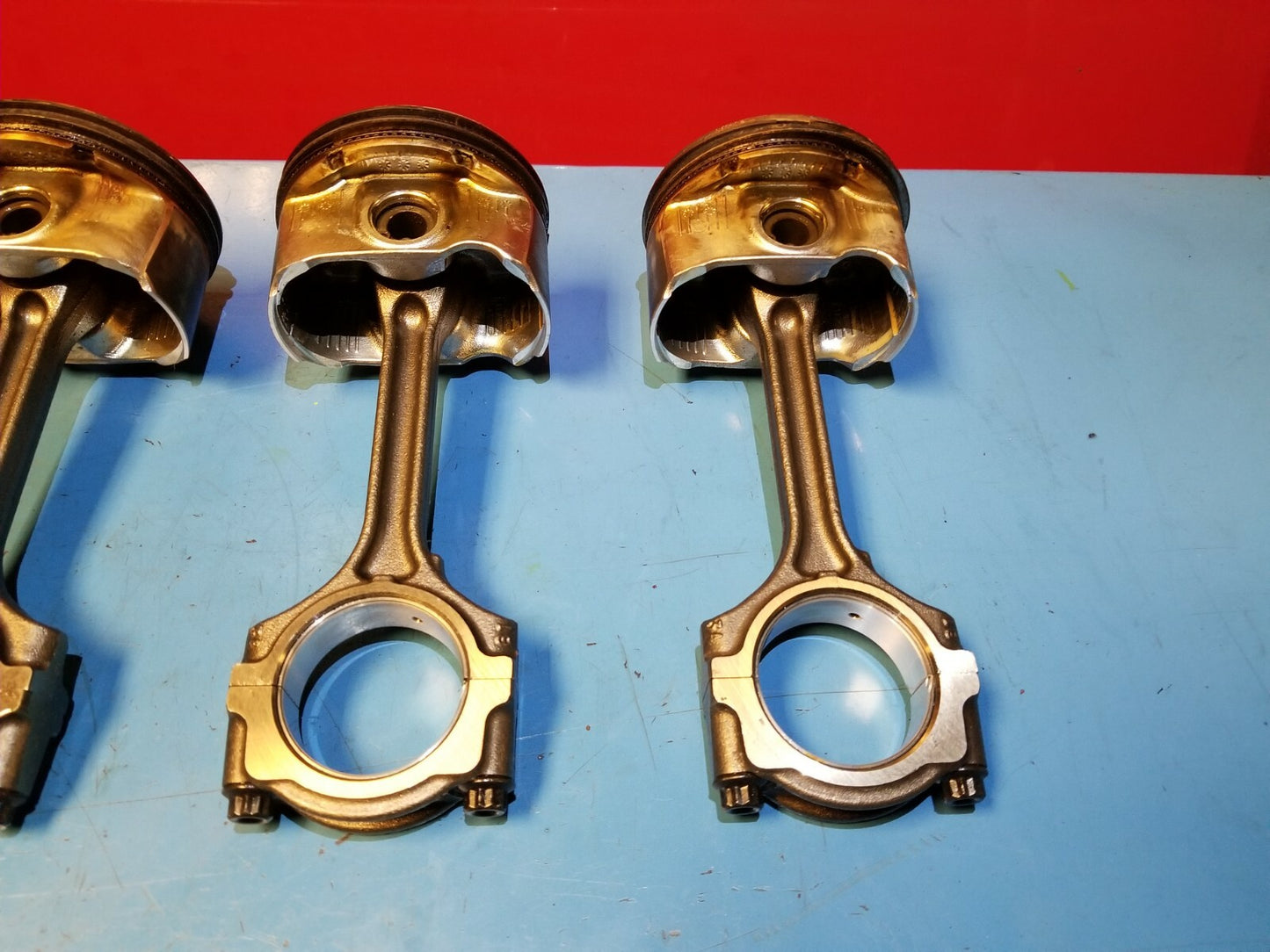 2014 Nissan Rogue 2.5l Piston W/ Connecting Rod 4pcs OEM