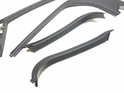 2017 Ford Focus Door Window Trim Molding Front & Rear Set OEM
