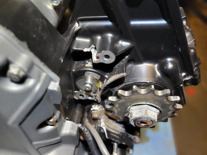 17 18 19 Kawasaki Z650 Er650h Engine Motor 7,789 Miles ✅ Has Damage. See Photos