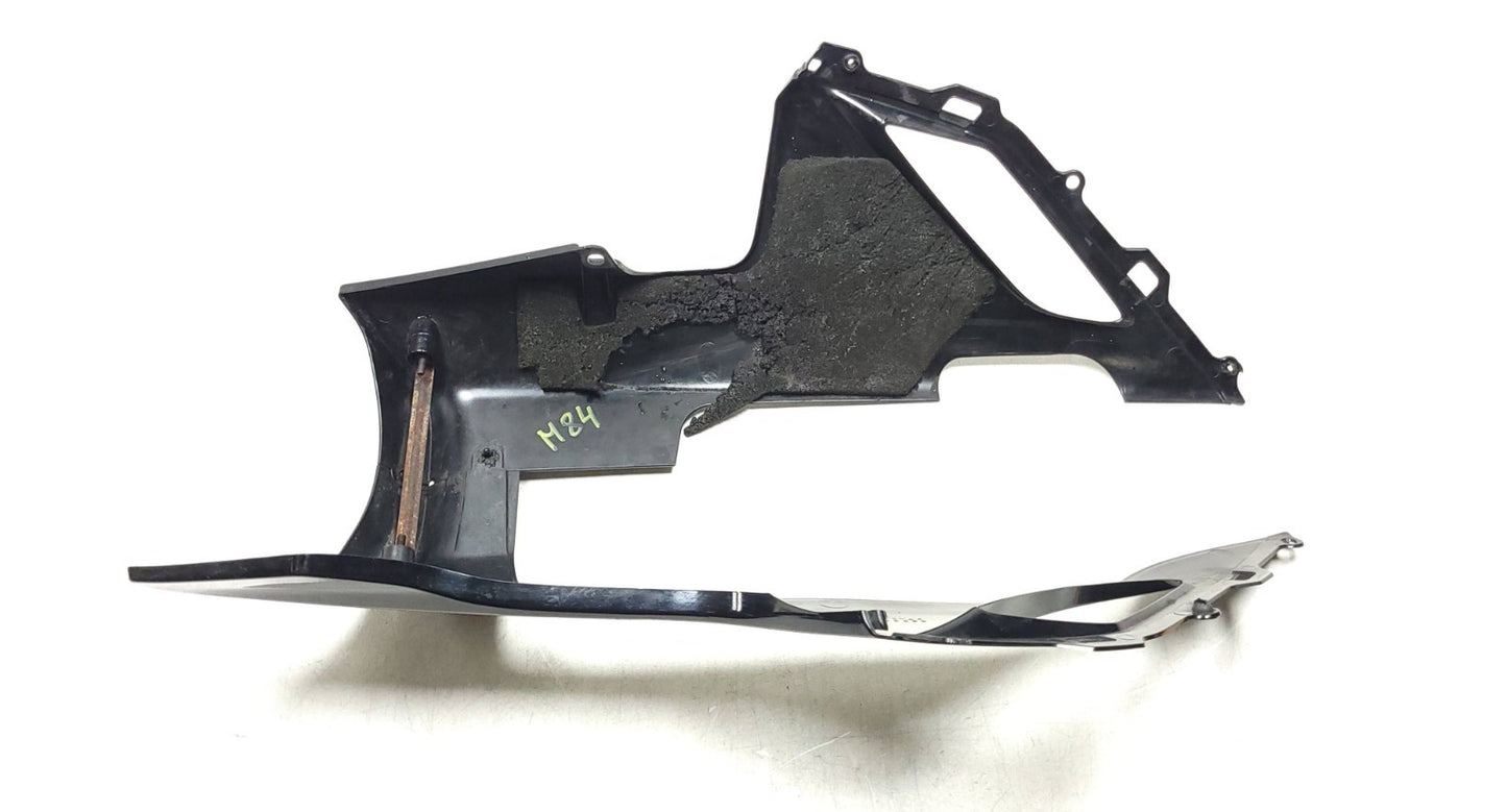 2007 Kawasaki Ninja Zx-6r Zx600 Lower Left Right Cowl Fairing Black OEM