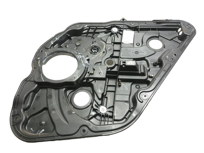 2012 Hyundai Sonata Rear Passenger Door Panel W/ Window Regulator OEM