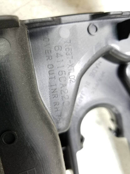 2013-2016 Scion Fr-s  Front Passenger Seat Side Trim W/ Guide Sleeve & Knob OEM