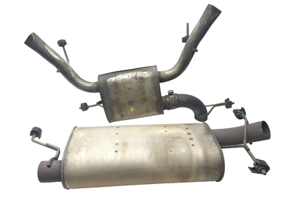 2013 Cadillac Escalade Esv Platinum 6.2l Rear Exhaust Muffler Pair OEM