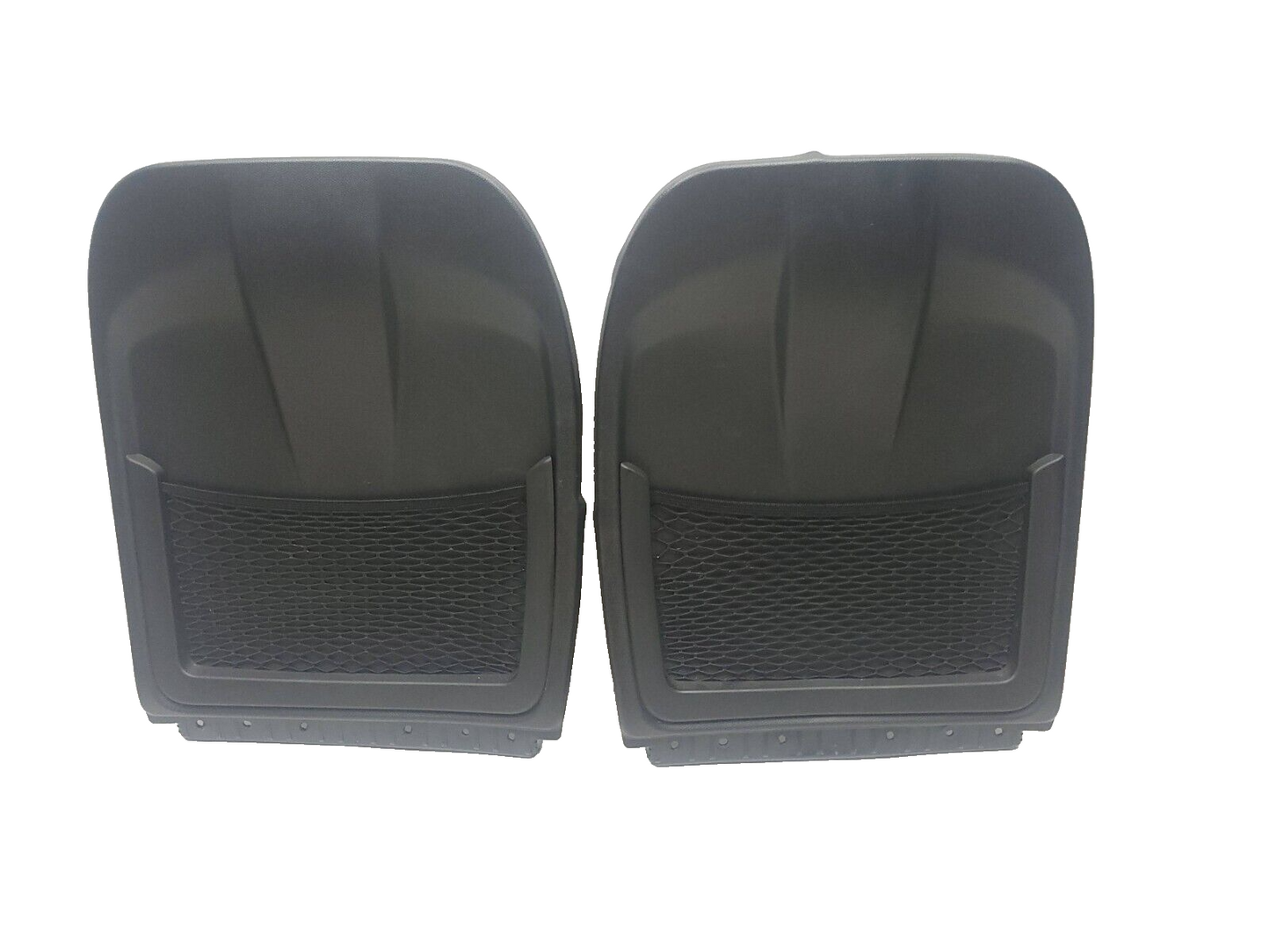 2017 Alfa Romeo Stelvio Front Seat Back Rear cover trim pair OEM