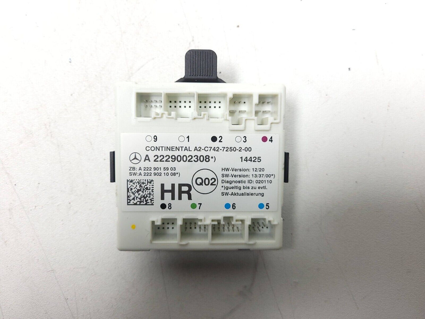 2015-2020 Mercedes C300 W205 Door Control Module Rear Passenger Side Right OEM