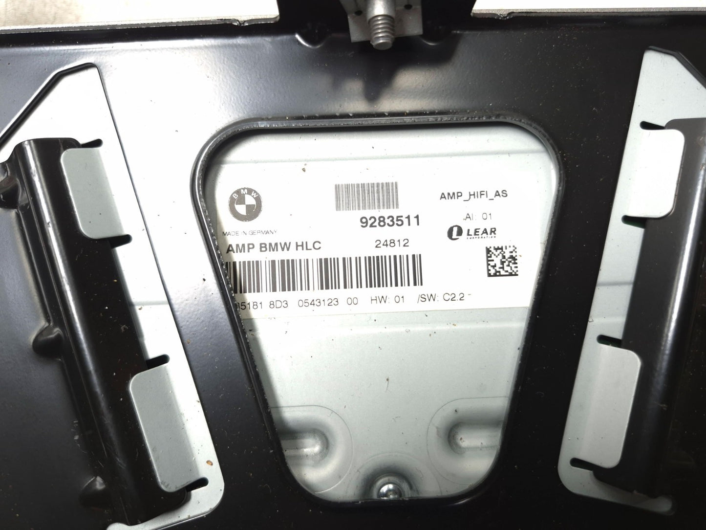 2013 BMW 328i F30 Active Sound Design Sound Amplifier W/ Mount Bracket OEM