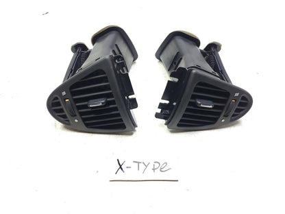 02 - 08 Jaguar X-type Dash Air Vent Pair OEM 86k