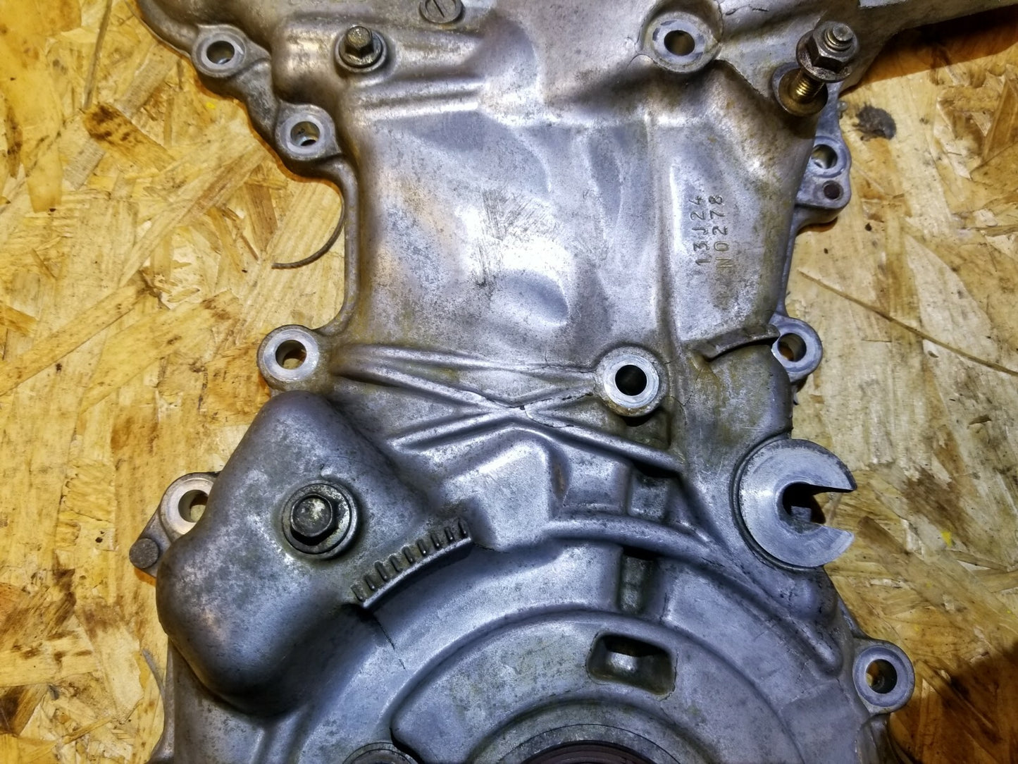2014 Mazda 3 2.0l Engine Timing Cover OEM