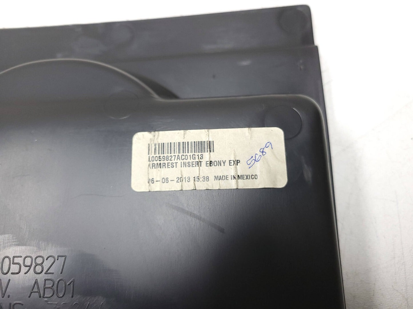 2010 - 2014 Chevrolet Suburban Rear Armrest Insert & Cup Holders OEM