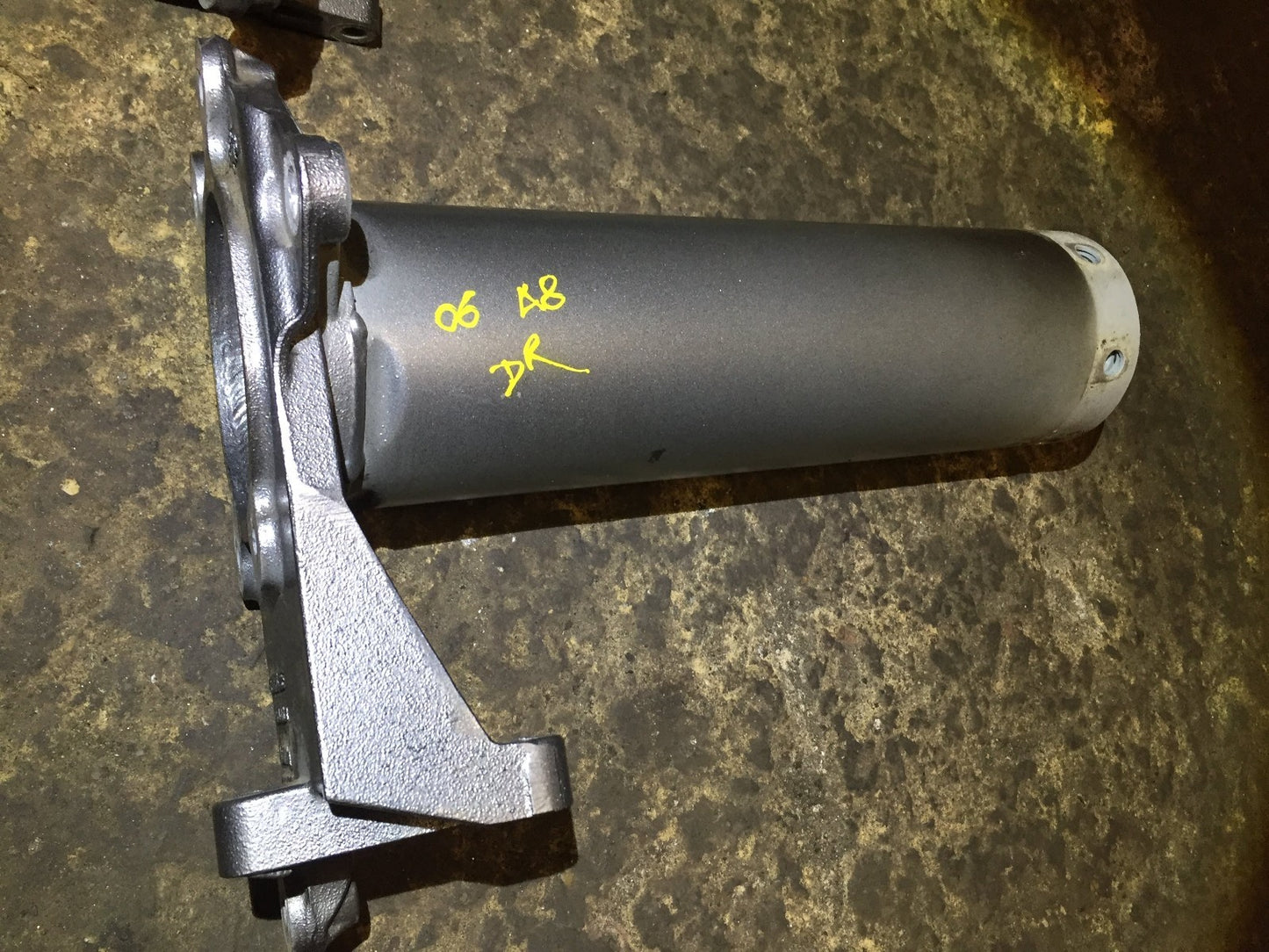 04-09 Audi A8 Front Left & Right Chassis Leg Extension Beam Absorber Pair OEM