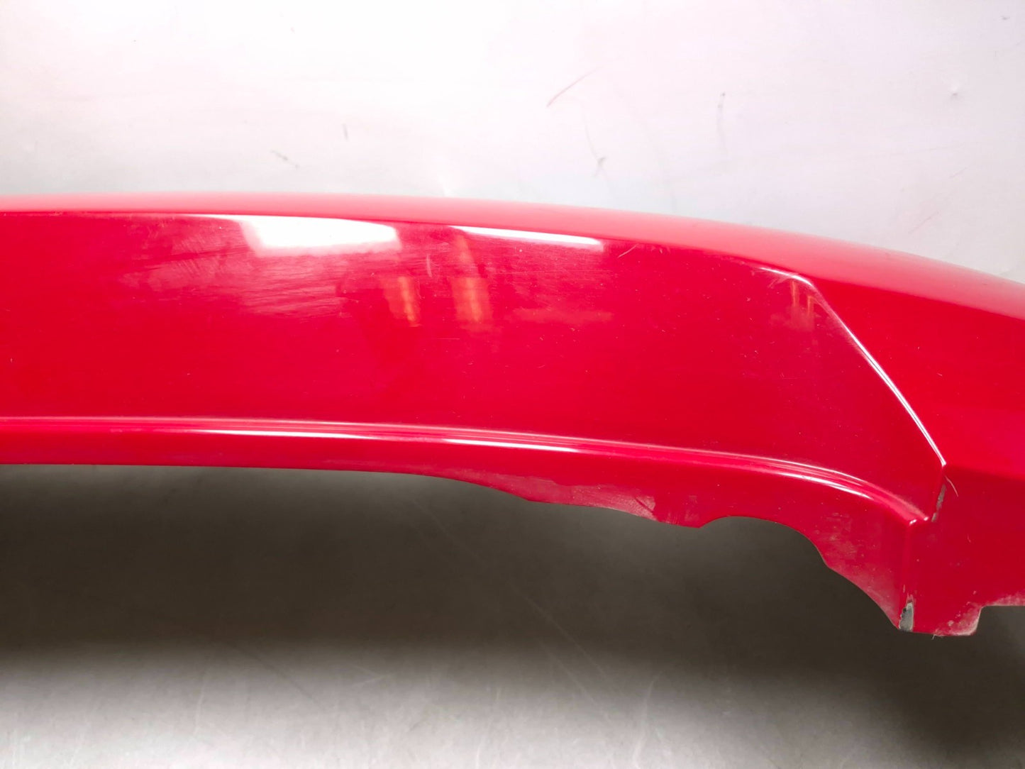 2013 Fiat 500 Turbo Red Rear Bumper Cover OEM
