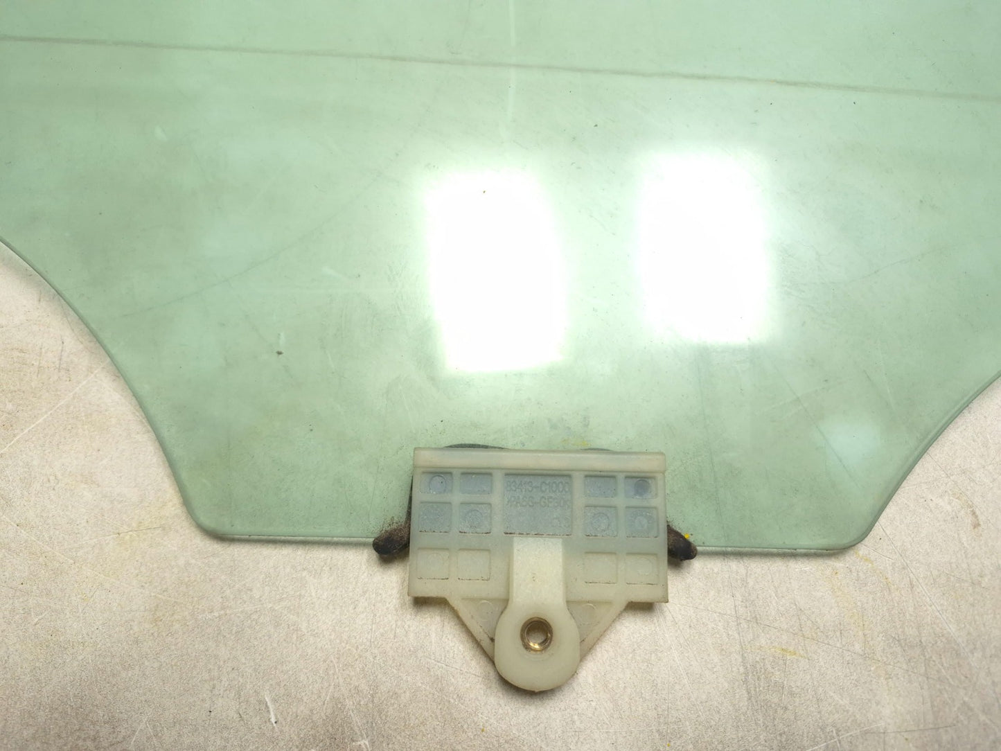 2018 Hyundai Sonata Rear Passenger Door Window Glass OEM 45k Milise
