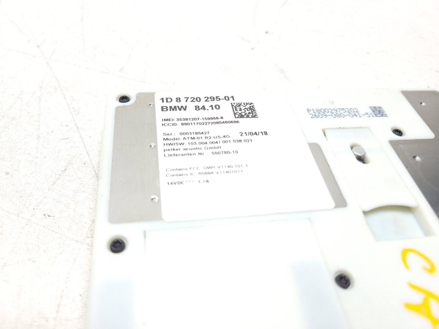 13-18 BMW 330xi F30 Antenna Control Module Amplifier 8720295 OEM ✅ 76k Miles