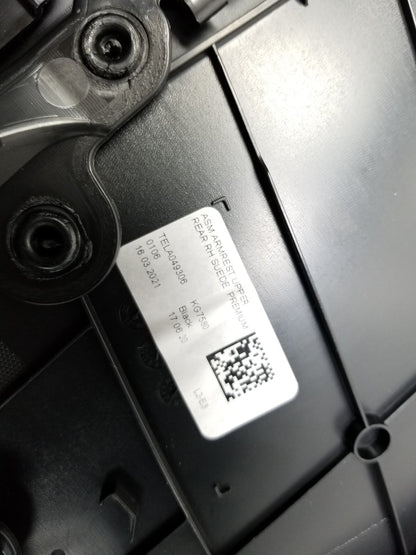 2021 Tesla Model 3 Rear Door Panel Trim Passenger Side Right OEM