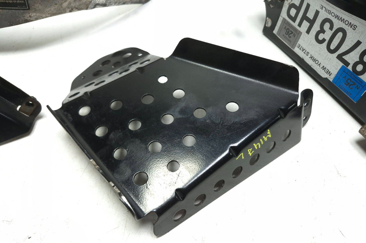 2014 Arctic Cat Zr 6000 Upper Frame Structure Chassis Belly Pan Skid Plate Kit