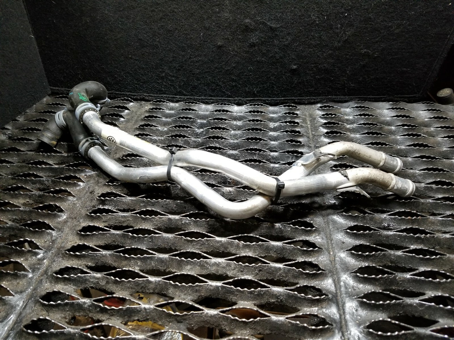 2015 Audi Q7 Heater Water Return Hose Line Pipe OEM