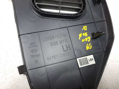 09-14 Hyundai Genesis Dash End Cap Cover Left & Right Pair OEM Sedan