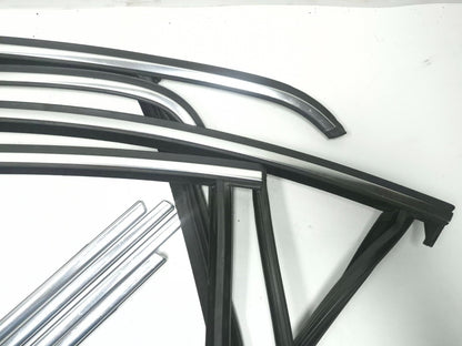 2013 Volvo S60 Door Window Belt Molding Front & Rear Set OEM