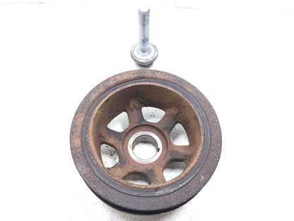 2007 Mercedes Ml500 Crankshaft Harmonic Balancer Pulley W/ Bolt OEM M113