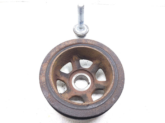 2007 Mercedes Ml500 Crankshaft Harmonic Balancer Pulley W/ Bolt OEM M113