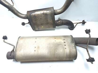 2013 Cadillac Escalade Esv Platinum 6.2l Rear Exhaust Muffler Pair OEM