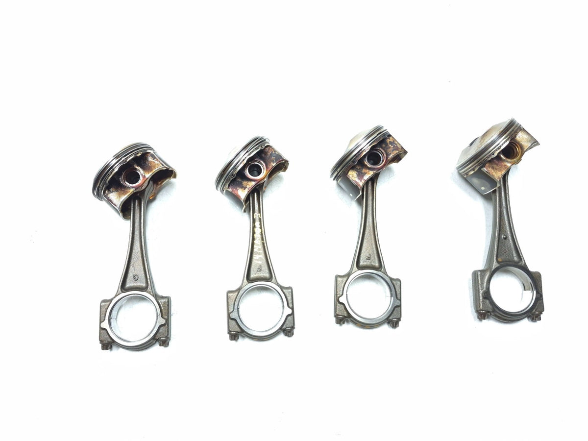 2014 Mazda 3 2.0l Engine Connecting Rod W/ Piston 4 Pcs OEM
