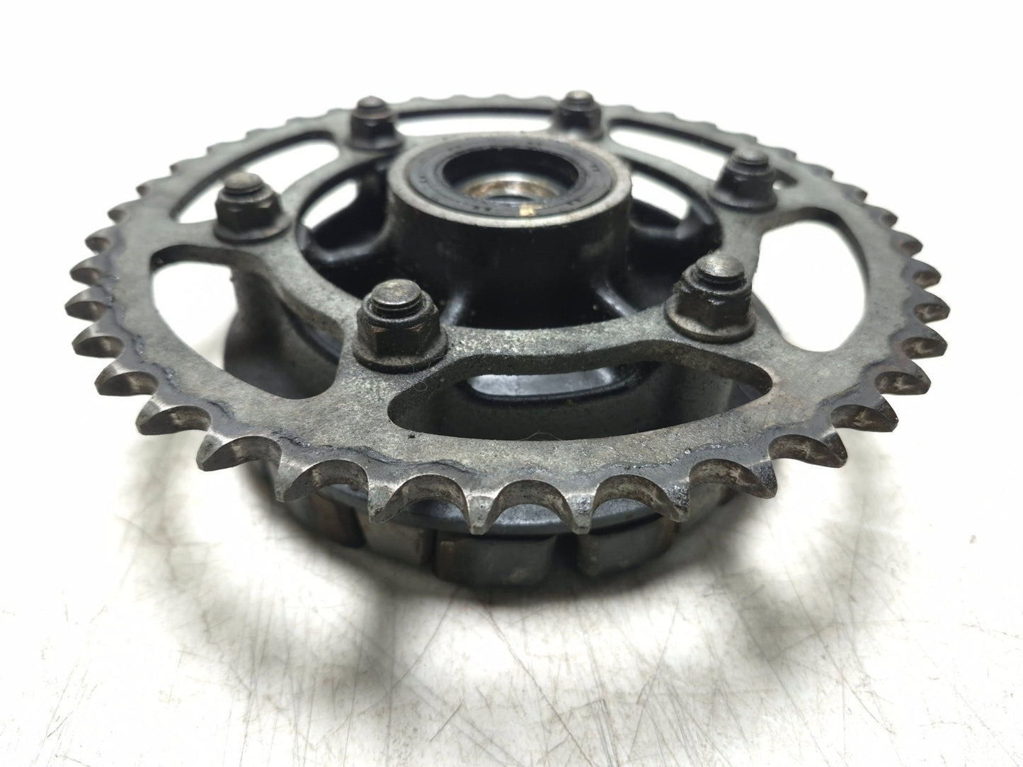2019 Kawasaki Z400 Er400d Rear Wheel Hub W/ Sprocket & Drive Chain Set OEM