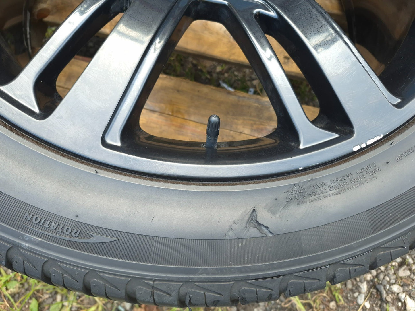 2008-2014 Cadillac Escalade Esv Wheel Rim W/ Tire 285/45 R22 8.5/32 Pair