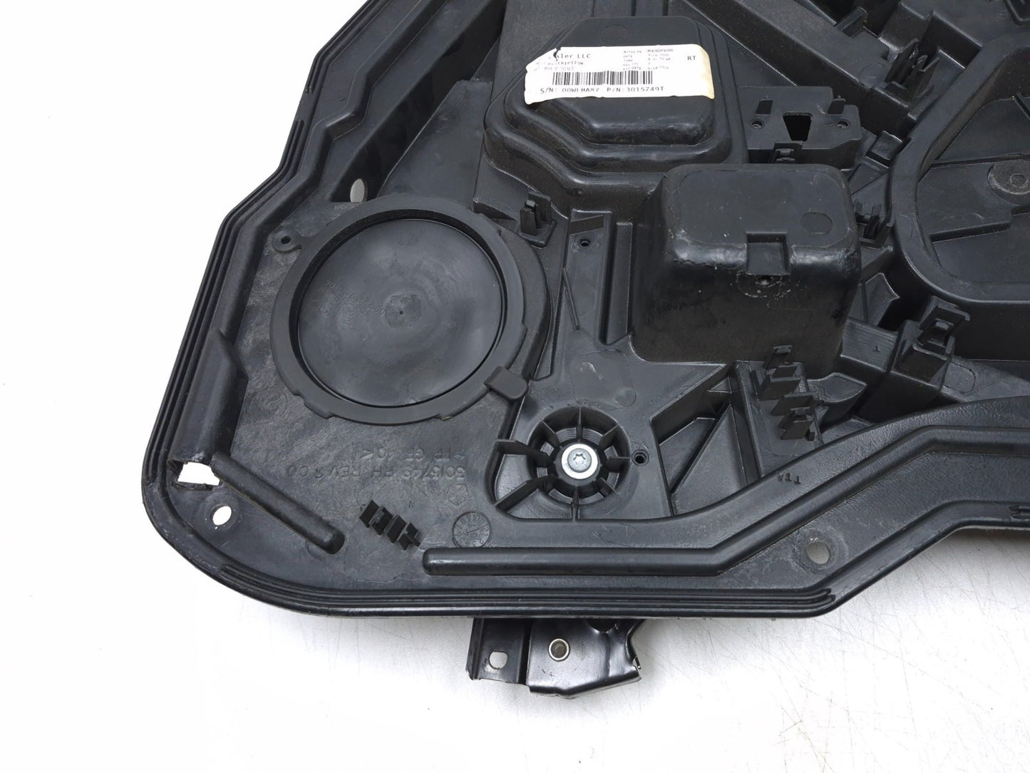 2016 Dodge Grand Caravan Front Door Window Regulator W/door Panel Right Side OEM