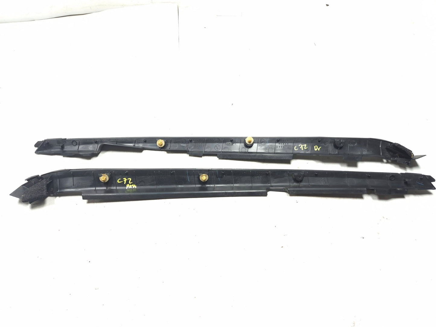 2009 Lexus IS250 Front Fender Upper Trim Sill Seal Left & Right  OEM