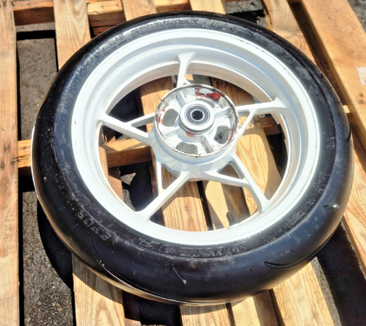 2022 Kawasaki Ninja 650 Ex650 Rear Wheel Rim & Tire  OEM