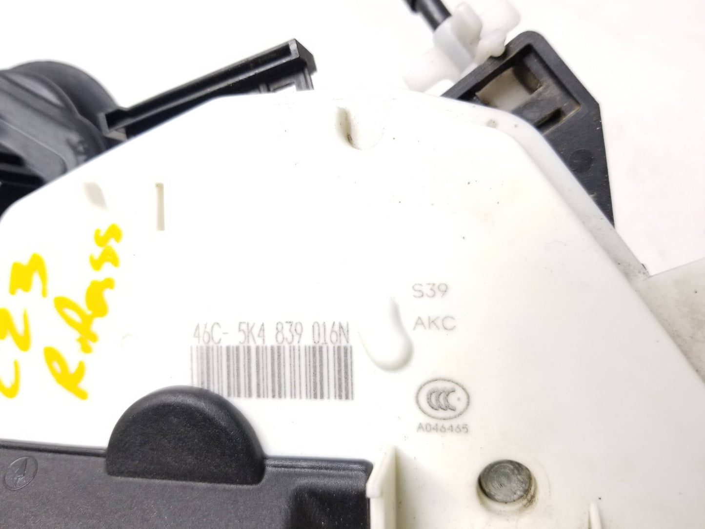 2012 - 2014 VW Golf GTI Door Lock Actuator Rear Passenger Side Right OEM