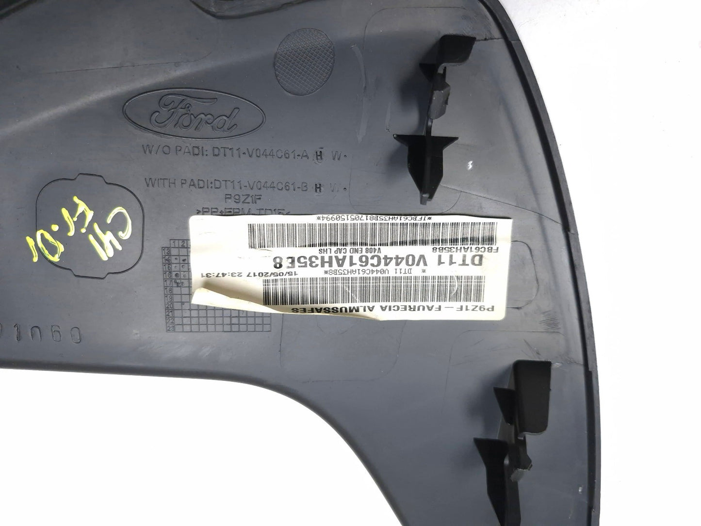 2017 Ford Transit Connect Dash End Cap Cover Trim OEM
