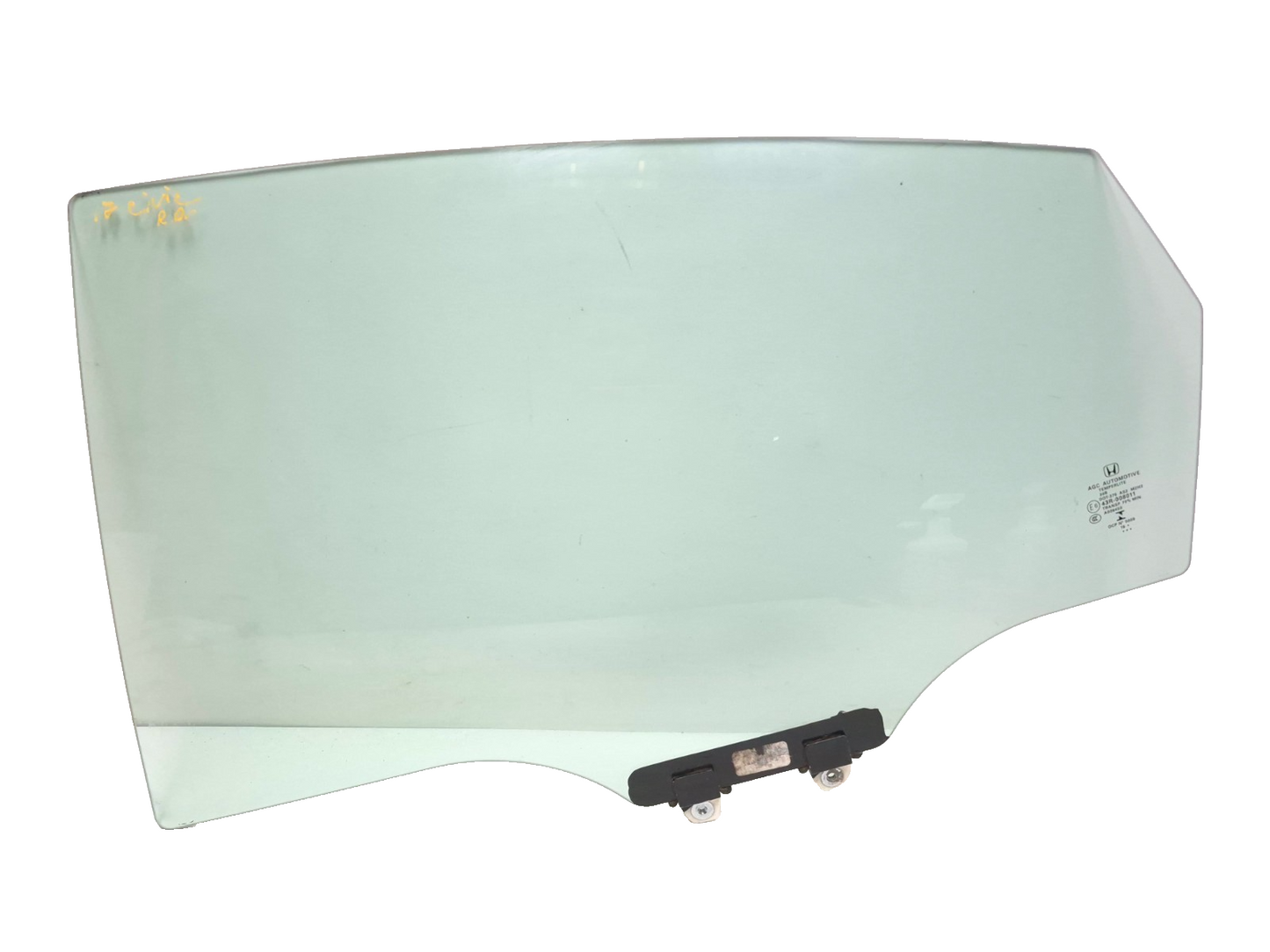 2017 Honda Civic Door Window Glass Rear Driver Side Left OEM
