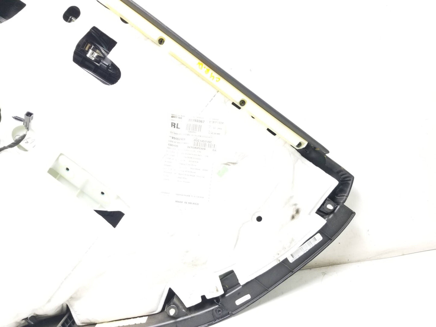 2010 - 2011 Cadillac SRX Door Panel Trim Rear Driver Side Left OEM