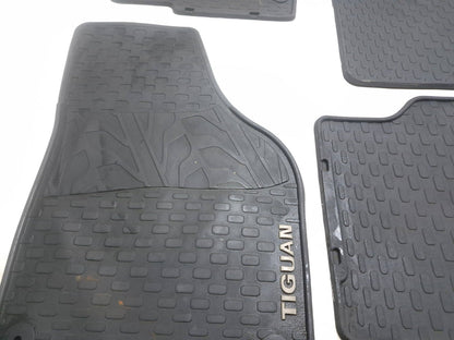 2011 Volkswagen Tiguan All Weather Rubber Floor Mat 4pcs OEM