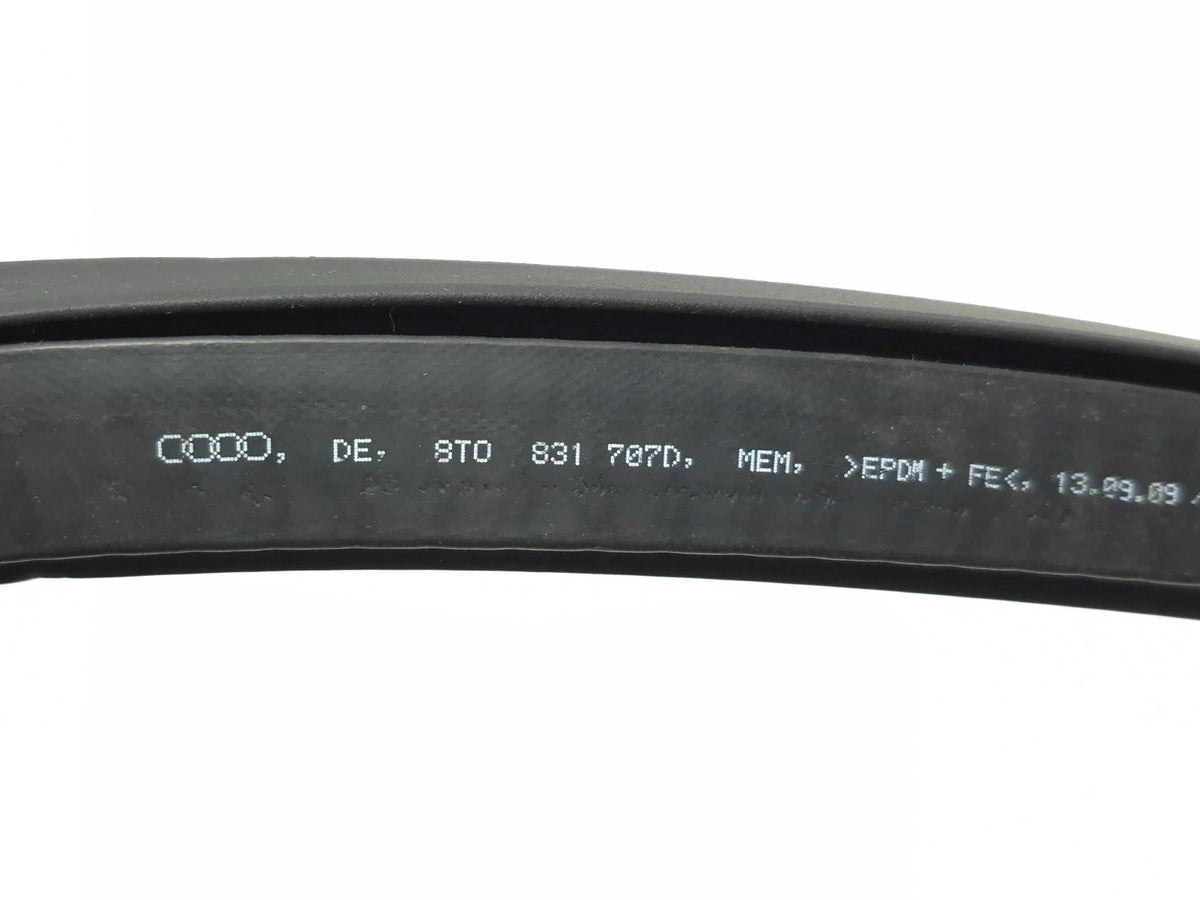 2010 Audi A5 Front Door Weatherstrip Seal Passenger Side 3 Pcs 8t0-837-912-g OEM