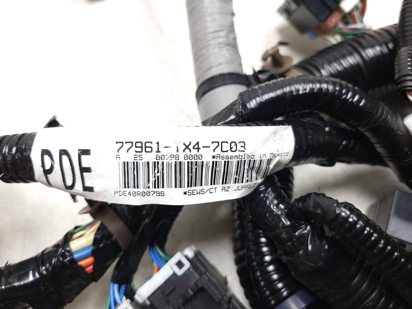 13-15 Acura RDX Dash Wire Harness 77961-tx4 OEM ✅