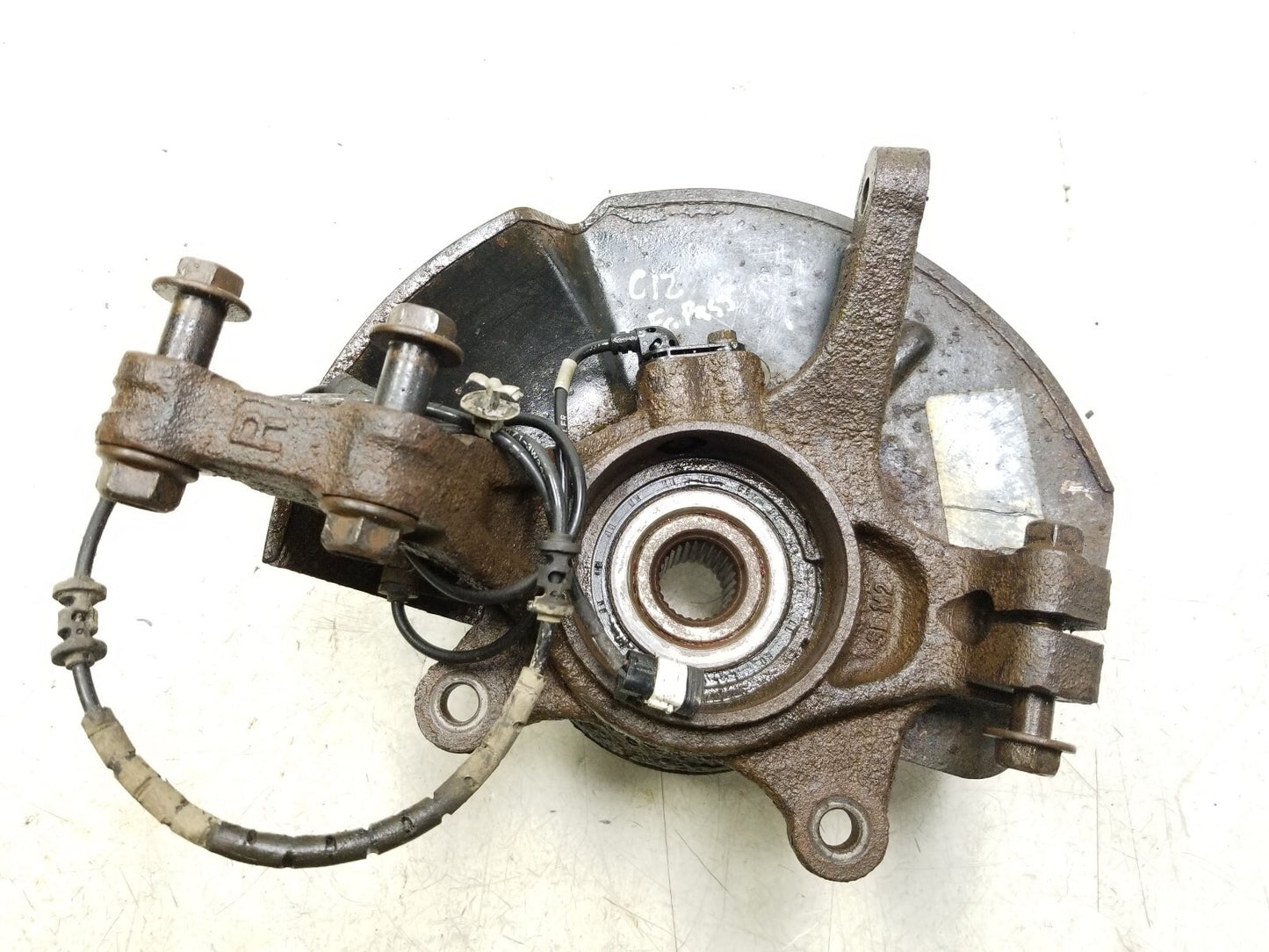 11 - 13 Kia Sportage AWD Front Spindle Knuckle Wheel Hub Passenger Rh 2.4l OEM